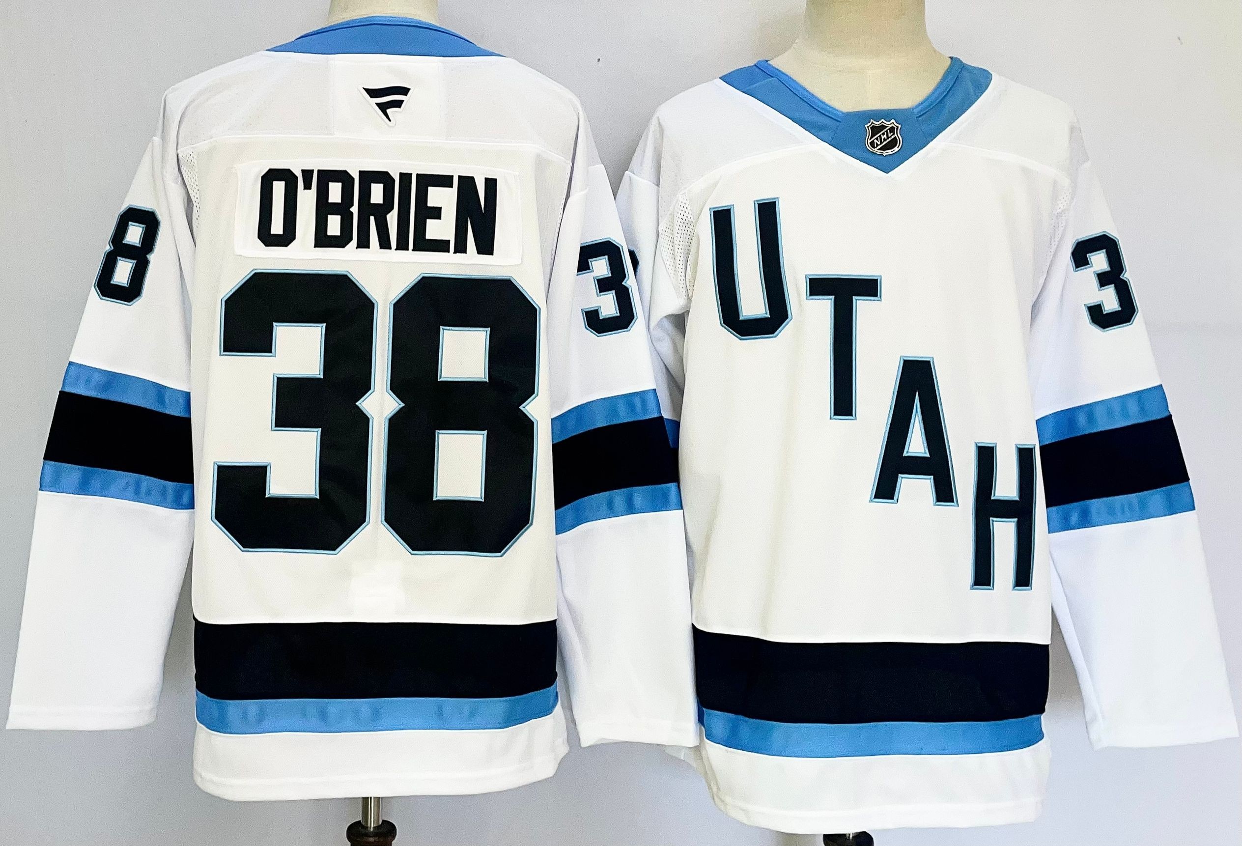 Coyotes 38 O'Brien White 2024 New Men Jersey