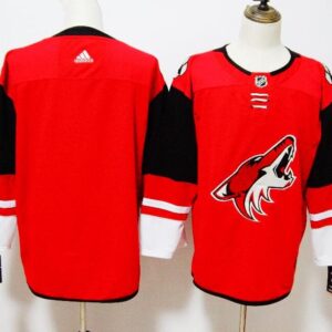 Coyotes Blank Red Men Jersey