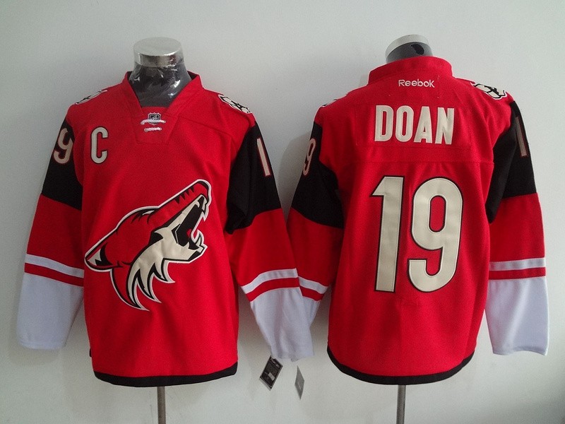 Coyotes 19 Shane Doan Red Men Jersey