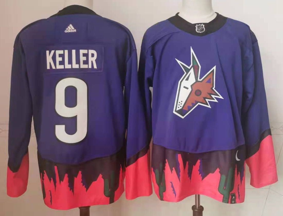 Coyotes 9 KELLER 2021 New Men Jersey