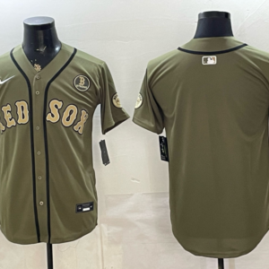 Boston Red Sox Blank Camo Salute to Service Cool Base Men Jersey