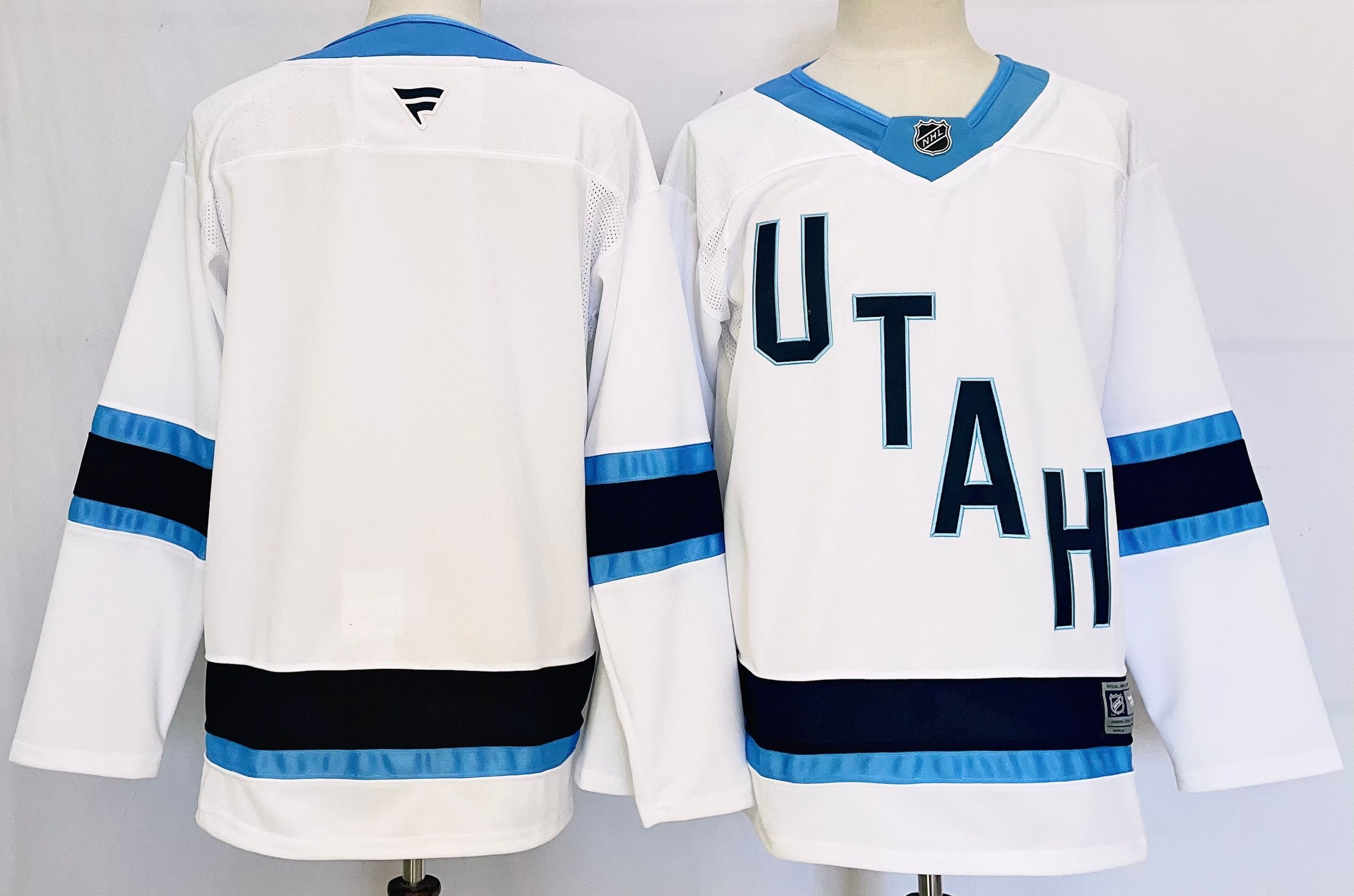 Coyotes Blank White 2024 New Men Jersey