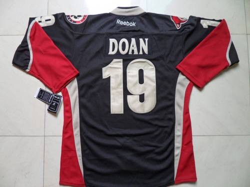 Coyotes 19 Shane Doan Black Third Men Jersey