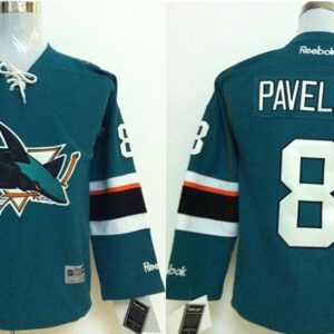 Sharks 8 Joe Pavelski Blue Reebok Youth Jersey
