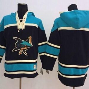 Sharks Blank Black Men Sweatshirt