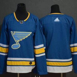 Blues Blank Blue Alternate Men Jersey