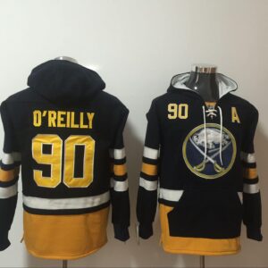 Blues 90 Ryan O'Reilly Blue Hoodie Sweatshirt