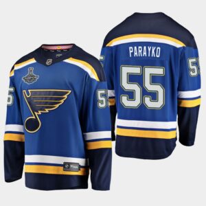 Blues Colton Parayko 2019 Stanley Cup Champions Home Men Jersey