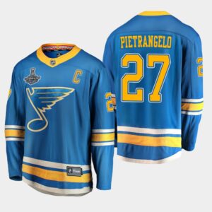 Blues Alex Pietrangelo 2019 Stanley Cup Champions Alternate Men Jersey