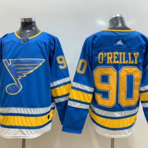 Blues 90 Ryan O'Reilly Winter Classic Blue Men Jersey