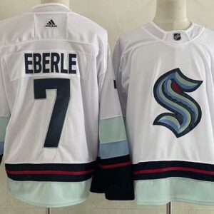 Seattle Kraken 7 Jordan Eberle White Men Jersey