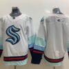 Seattle Kraken Blank White Men Jersey