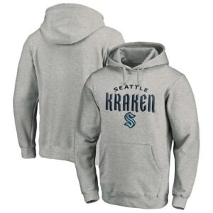 Seattle Kraken Grey Hoodie 1