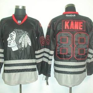 Blackhawks 88 Patrick Kane Black Ice Men Jersey