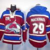Avalanche 29 Nathan MacKinnon Red Men Sweatshirt