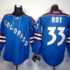 Avalanche 33 Patrick Roy Blue Third Men Jersey
