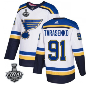 St. Louis Blues 91 Vladimir Tarasenko 2019 Stanley Cup Final Blue Men Jersey