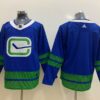 Canucks Blank Blue Men Jersey