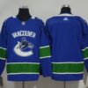 Canucks Blank Blue Men Jersey
