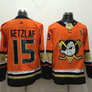 Ducks 15 Ryan Getzlaf Orange Men Jersey