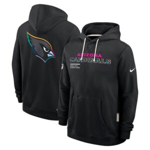 Cardinals Black 2025 Crucial Catch Dri-FIT Hoodie
