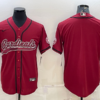 Nike Cardinals Blank Red Vapor Baseball Limited Men Jersey