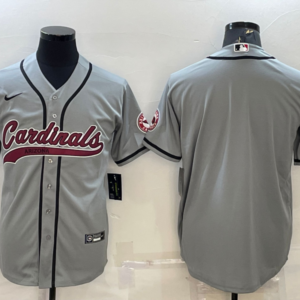 Nike Cardinals Blank Grey Vapor Baseball Limited Men Jersey