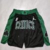 Boston Celtics Black Shorts