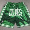 Celtics Green Just Don Shorts
