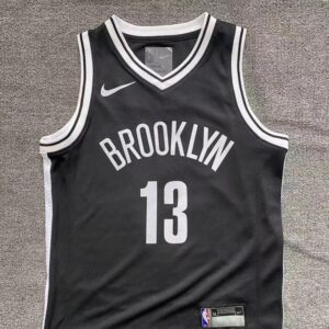 Nets 13 James Harden Black Youth Jersey