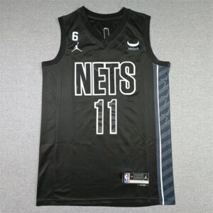 Nets 11 11 Kyrie Irving Black 2022-23 New Men Jersey