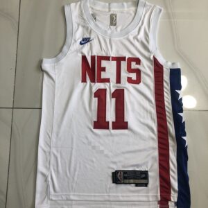 Nets 11 Kyrie Irving White Men Jersey