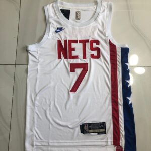 Nets 7 Kevin Durant White 2022-23 New Men Jersey