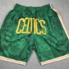 Boston Celtics Green Just Don Shorts