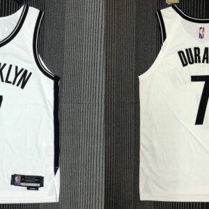 Nets 7 Kevin Durant White New AU Style Men Jersey