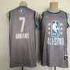 Nets 7 Kevin Durant 2022 All-Star Gray Men Jersey