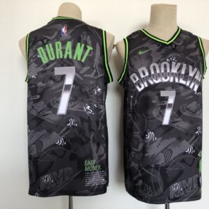 Nets 7 Black MVP Men Jersey