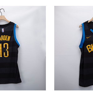 Nets 13 James Harden Black Fashion Men Jersey