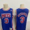 Nets 3 Drazen Petrovic Blue New Men Jersey