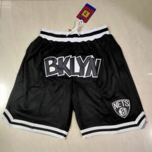 Nets Black 2021 New Shorts