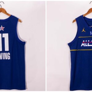 Nets 11 Kyrie Irving Blue Eastern Conference 2021 All-Star Men Jersey