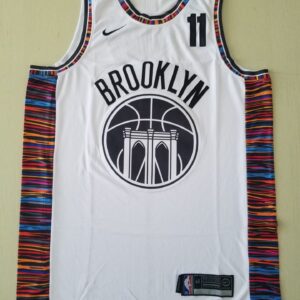 Nets 11 Kyrie Irving White 2021 City Edition Men Jersey