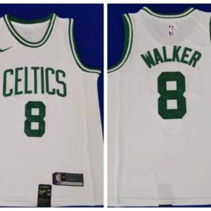 Boston Celtics 8 Kemba Walker White Men Jersey