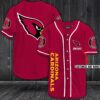 Arizona Cardinals Red Baseball Customized Jersey 1