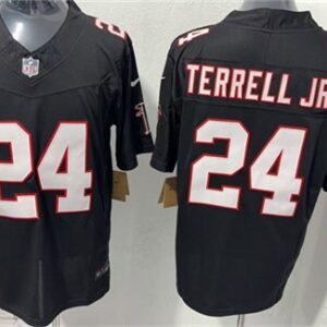 Atlanta Falcons 24 A.J. Terrell jr Black F.U.S.E. Vapor Limited Men Jersey
