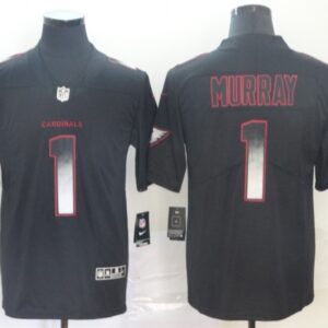 Arizona Cardinals 1 Kyler Murray 2019 Black Smoke Fashion Limited Men Jersey