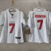 Atlanta Falcons 5 Robinson White 2026 New F.U.S.E. Vapor Limited Women Jersey