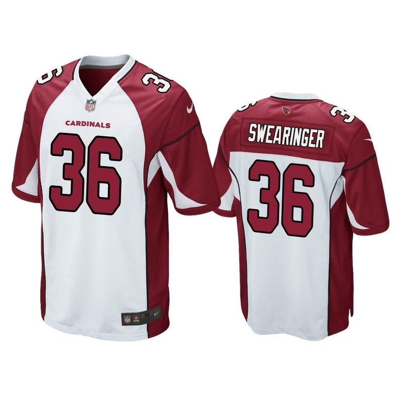 Arizona Cardinals 36 D.J. Swearinger White Vapor Untouchable Limited Men Jersey