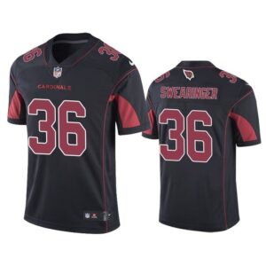 Arizona Cardinals 36 D.J. Swearinger Black Red Vapor Untouchable Limited Men Jersey