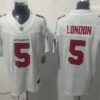 Atlanta Falcons 5 Drake London White 2026 New F.U.S.E. Vapor Limited Men Jersey